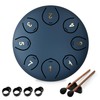 Steel Tongue Drum 6 Inch 8 Notes, Tongue Drum C