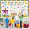 Pasimy Easter Bulletin Board Decorations Set Christian Easter Classroom Decorations