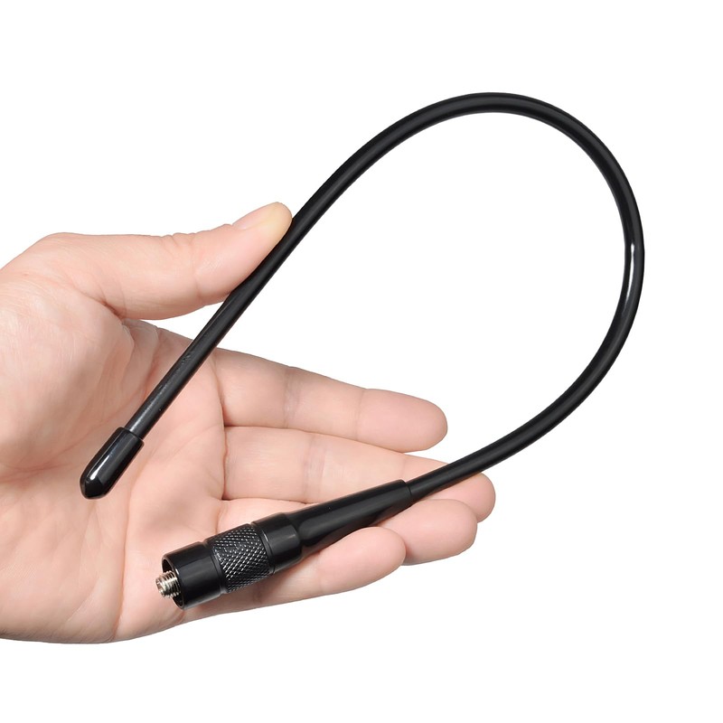 UAYESOK 15.3-Inch GMRS Antenna (462-467 MHZ) SMA-Female Soft Whip Upgrade