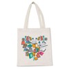 Book Lover Heart Shape Shopping Bag Bookworm Reusable Tote Bag