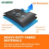 2Pack Washer and Dryer Covers, Portable Washer Cover with Zipper