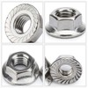 Guard4U 140Pcs M3 M4 M5 M6 M8 M10 M12 Flange