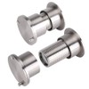 Peephole Door Viewer, Spy Hole with Rotating Privacy Screen, Door