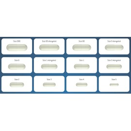 DR T & T 200 size 3 gelatin clear body/top separated capsules with certificate UK seller