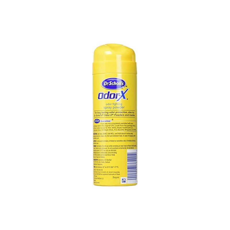 Dr. Scholls Odor X With Sweatmax Spray Powder 4.7 Ounce