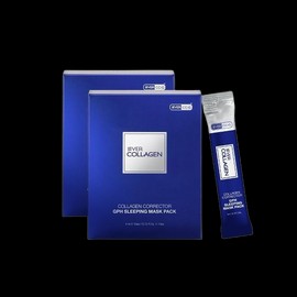 Ever Collagen Sleeping Mask Pack 15 packs x 2 boxes Collagen moisture soothing mask pack / 에버콜라겐 슬리핑 마스크팩 15포 x 2박스콜라겐 수분 진정 마스크팩