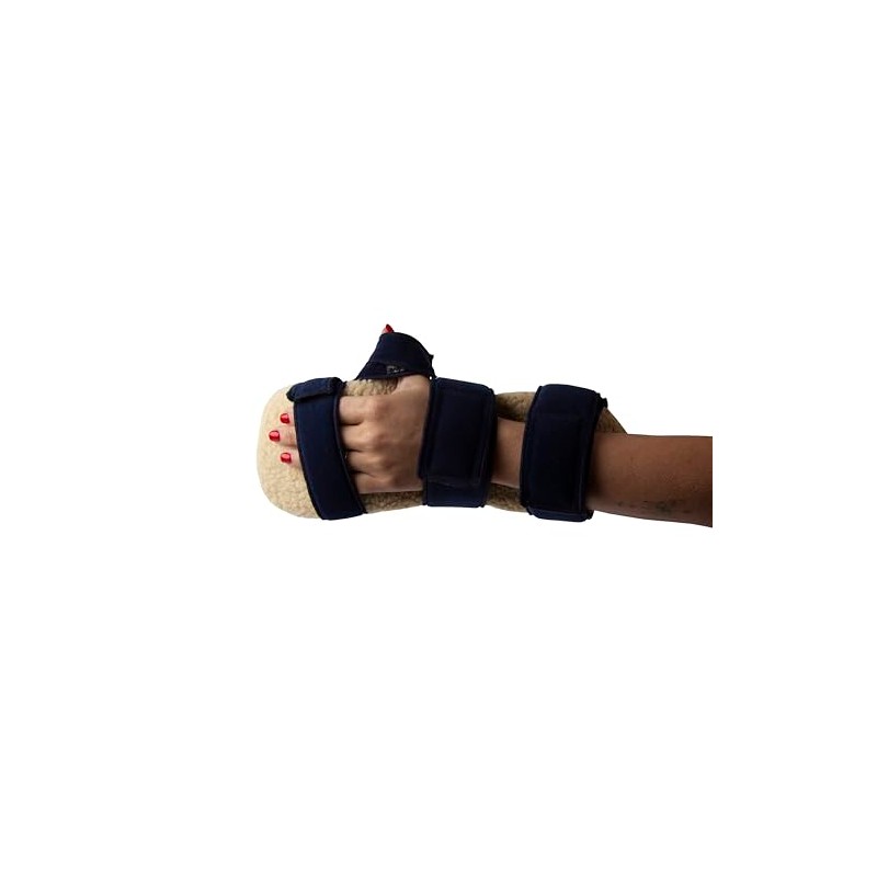 Soft Pro Functional Resting Hand Splint, Adjustable Wrist Support, Bendable