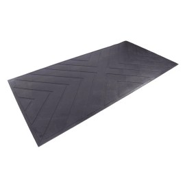 DEEZEE Truck Bed Mat Universal Fit Dee Zee Rubber-Blk- 96" L x 48"W , 3/8" Thick