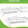 Uamector Shower Shelf, No Drilling, Rustproof, Bathroom Shelf, Shampoo Holder
