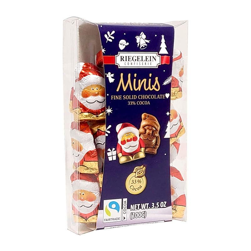 Tasty Kitchen Trio Gift Set of Riegelein Mini Solid Chocolate: