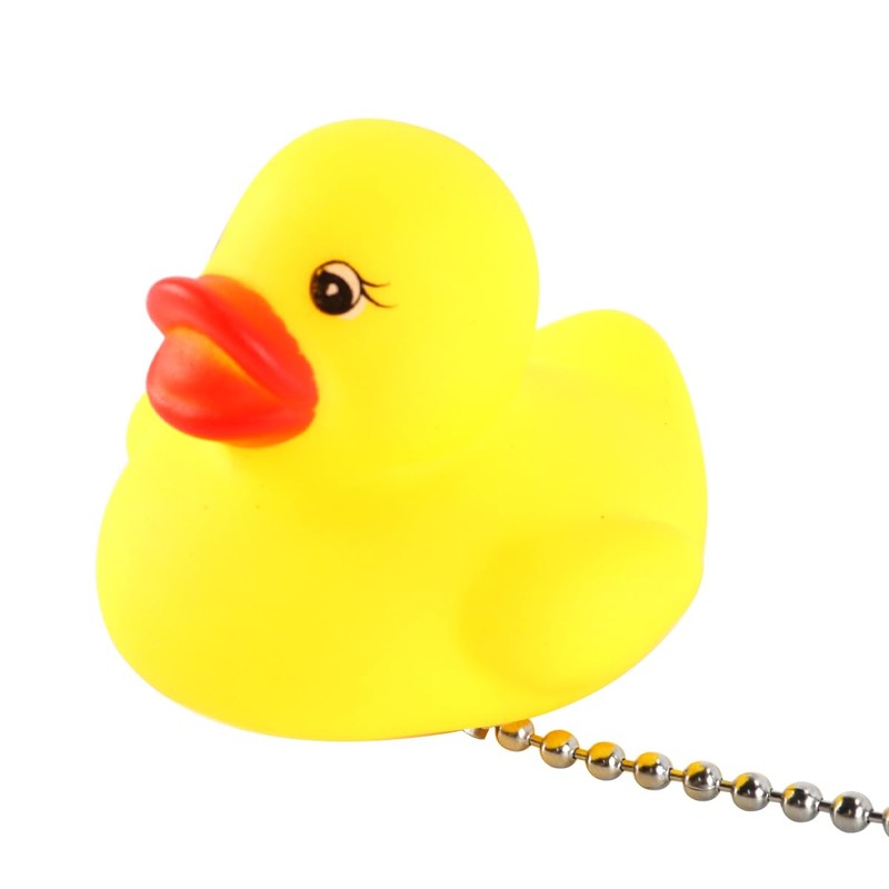 Gorise Pack of 2 Animal Floating Drain Plugs, Rubber Bathtubs,