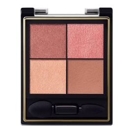 Excel CX02 Real Close Shadow (Waffle Robe) Nuance Color Eyeshadow Palette 4 Colors 3 Textures (Gloss, Lame, Matte)