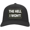 Absurd Ink The Hell I Won't - Adjustable Cap Black