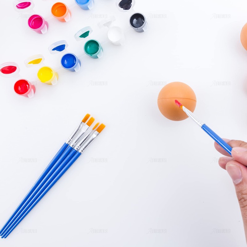 AUEAR, 3ml/ 0.1oz Mini Empty Paint Pot Pod Strips with