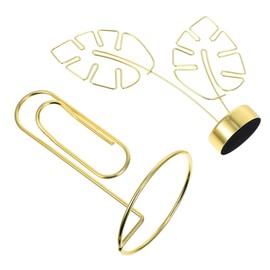 FUNOMOCYA Cute Photo Holder Clips Metal Card Holder Picks for Wedding Centerpieces