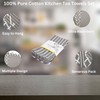 Penguin Home Premium 100% Pure Cotton Grey Tea Towel for