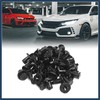 INFINAUTO 20Pcs Fit 10mm Hole Plastic Rivets Fastener Fender Bumper