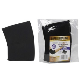 Copper Healing Elbow Support Brace, Compression Sports Strap Pads for Soothe Aches & Muscle Pains and Improves blood circulation