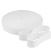 WHC Elastic Band, White, Wide Elastic Band, 30 mm Wide,