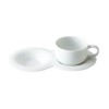 Komodo Round Double Saucer, White (P27101)