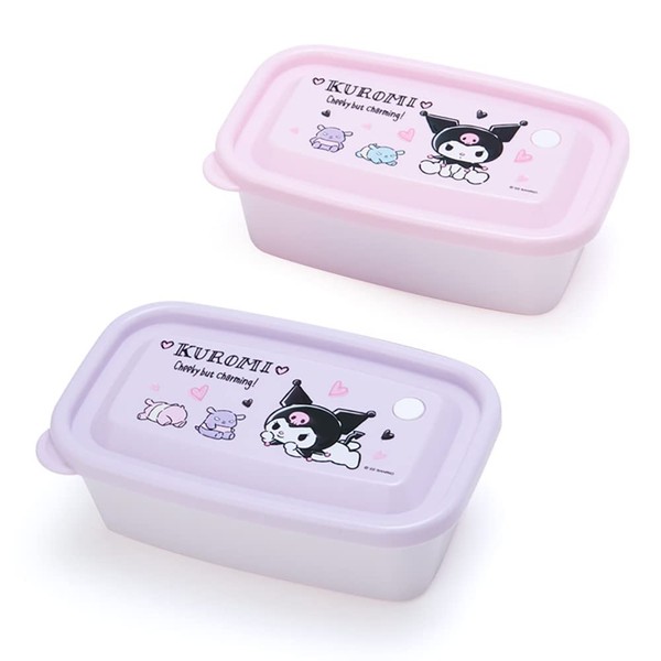 Sanrio 455849 Chromi Food Container (Storage Container), Set of 2