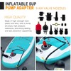 JRSHOME 2 Inflatable Pump Adaptor, Paddle Board Valve Adapter with