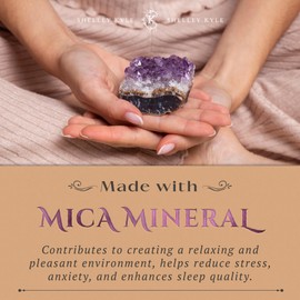 Talc-Free Body Powder for Women for Daily Use and After Bath with Sleep-Enhancing Mica Mineral and Fragrant Dusting Powder - Sorella 365 g (Puff not Included)
