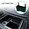 TUCKBOLD Car Trash Can Portable Front Seats Trash Bin Green