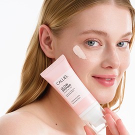 CALLIEL Glow Primer 80 ml - Aydınlatıcı Makyaj Bazı, SPF 50+, Nemlendirici Yüz Bazı | Glow Primer, Makeup Base, Moisturising, All Skin Types