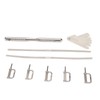 Interproximal Enamel Reduction Kit Dental Feeler Gauge Professional Portable Dental
