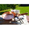 myZirbe Incense Pan Set of 5 Copper Incense Burner for