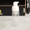 UTENEW 2-Piece Plastic Foamer Bottle Clear Pump Dispenser Mini Travel