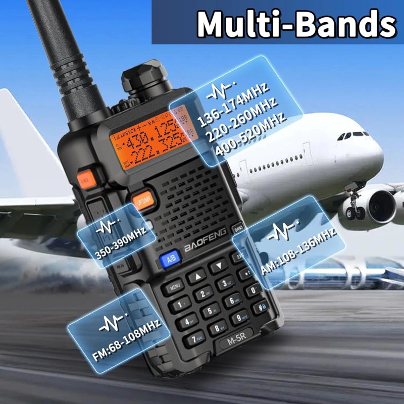 Branded Digital Handheld Radio Scanner Fire Police VHF FM EMS