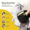 Viorane Pet Hair Removal Gloves 2-Pack | Antistatic Reusable Grooming