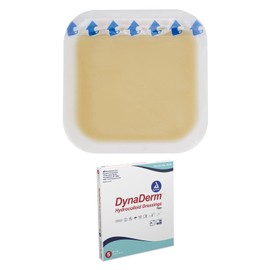 Dynarex Dynaderm Hydrocolloid Dressing, Thin,6 x 6 Inch/5 Count