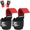 Lifting Hooks Non-Slip Coated Heavy Duty Solid Steel Neoprene Thick
