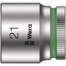 Wera 003566 Cyclop Ratchet Socket 3/8 0.8 in (21.0 mm)