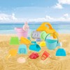 FUNTOCA Juguetes de Playa de Arena para Niños,Juego de 17