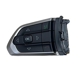 Yuacdky Steering Wheel Control Switch, Bluetooth Music and Cruise Control, 12V, for Jeep Compass Commander T270 T380 4X4 for RAM (Left A)