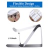 Heeke Stainless Steel Tablecloth Clips - 12PCS Triangle Structure Holders