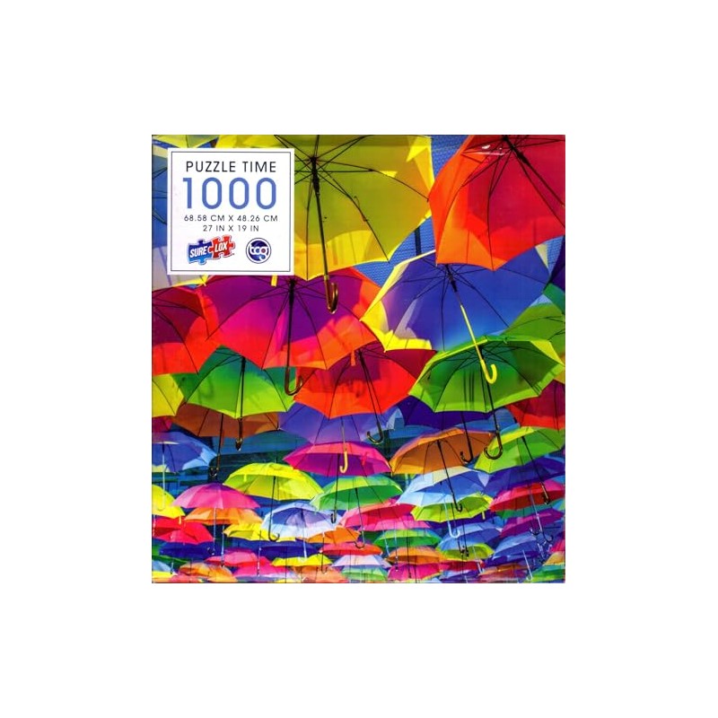 Umbrella Street 1000 Piece Puzzle