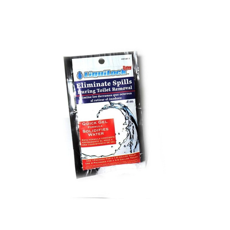 Oatey 31416 LiquidLoc(TM) Absorbent, 0.6 oz, No Size, No Color