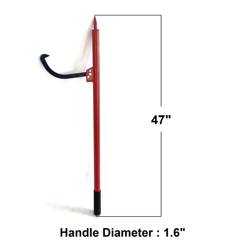 XROPURR Log Peavey Steel Handle Log Peavey Tool - Logger