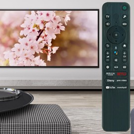 RMF-TX810U Replace Voice Remote compatible with Sony 43 55 65 75 80 85 inch X77L X77CL X80L X85L Series 4K Ultra HD HDR LED Google TV (2023) KD-85X77L KD-65X77CL KD-55X80L KD-65X85L KD-55X85L KD43X77L