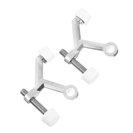 LALAFINA 2pcs Door Top Door Buffer Heavy Duty Hinge Pin Door Stop Door Anti-Bump Supply Door Bumper Stop Pin Door Hinge Door Stoppers Office Door Stopper Home Door Stopper Zinc Alloy