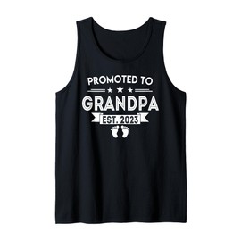 Surprise Baby Pregnancy Announcement Ideas Grandparents Tank Top