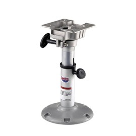 Attwood 2385400 Swivl-Eze Adjustable-Height Boat Seat Pedestal 14-Inch to 20-Inch
