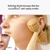 Tuuli Accessories T-shape massager massage roller with handle maderotherapy derma