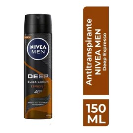 Desodorante Nivea Deep Espresso Black Carbon X 150ml