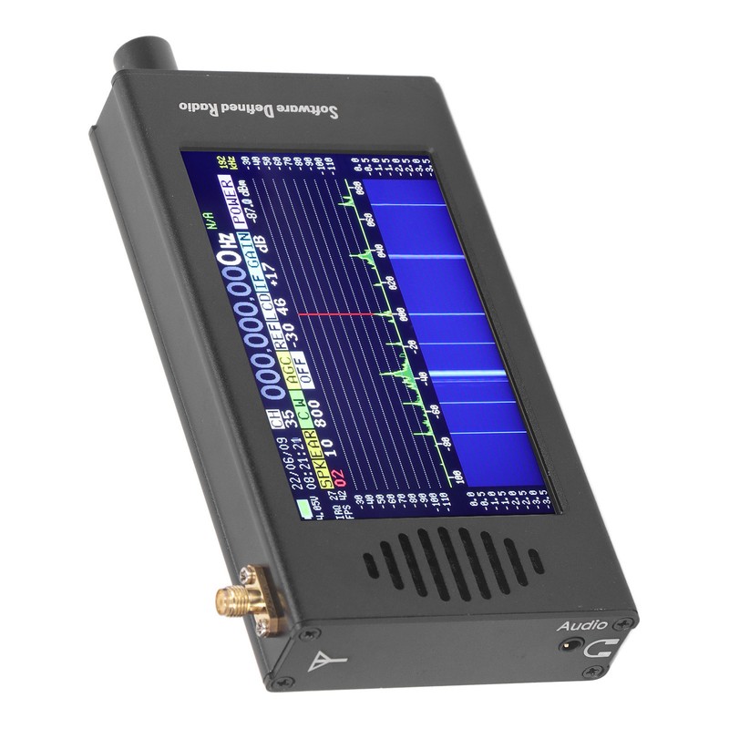 DSP SDR Radio Receiver 4.3 Inch Touch Screen 100KHz To
